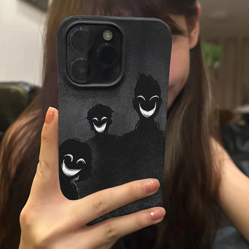 人生面具小众适用于苹果16手机壳iPhone15promax菲林14硬13保护套