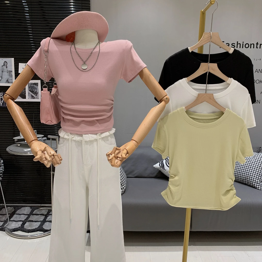 韩版女士短袖（全爱的儿喷雾防晒）