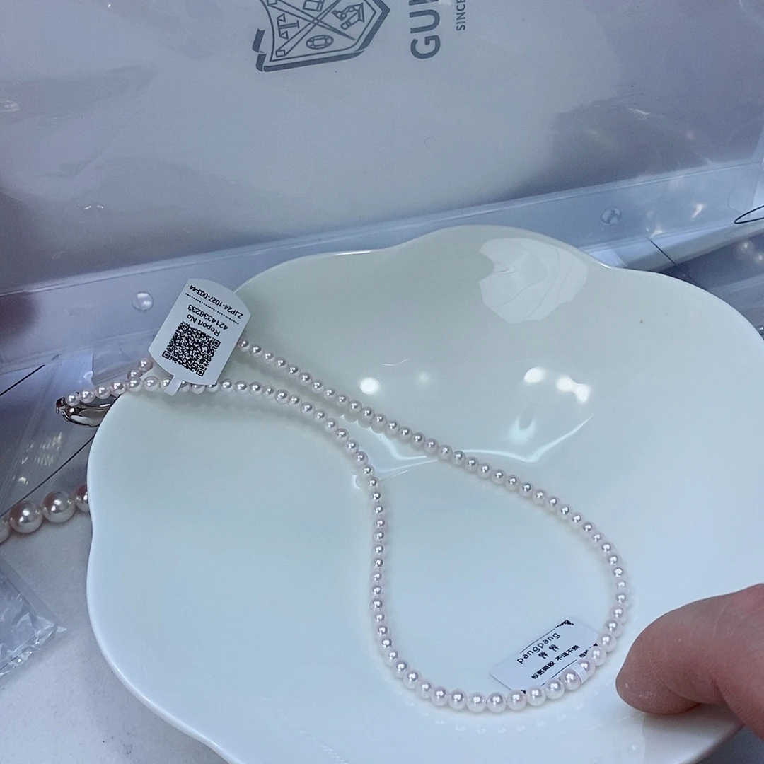 海水珍珠颈饰银S925镶嵌
