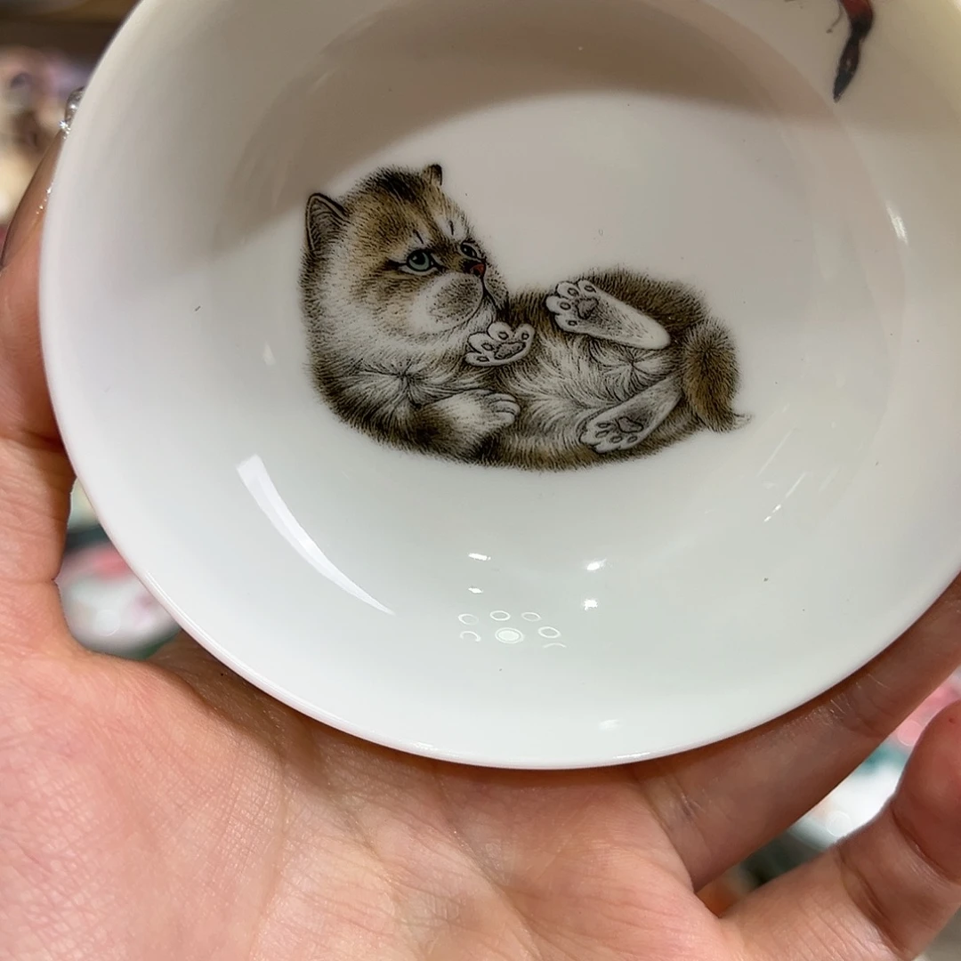 微瑕微瑕景德镇陶瓷黄