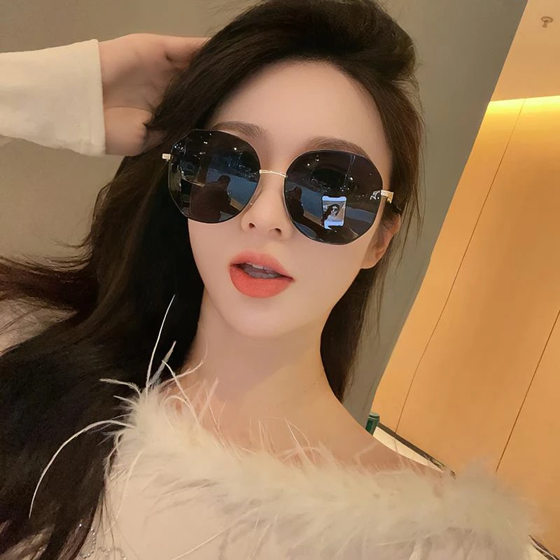 墨镜女生款2025新款大框显瘦女士防紫外线偏光近视太阳眼镜带度数