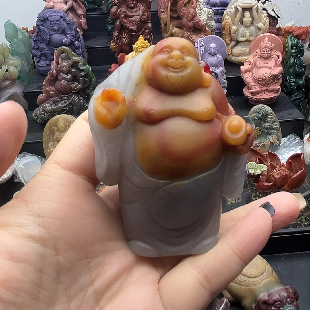 石英岩玉未镶嵌颈饰