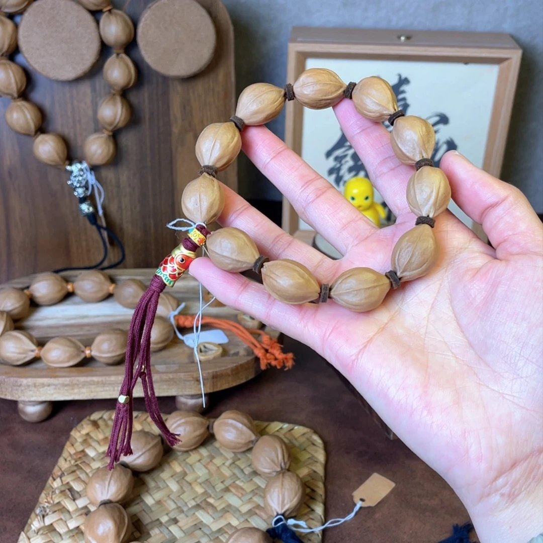 橄榄核手串/手链金****61523梅林铁核