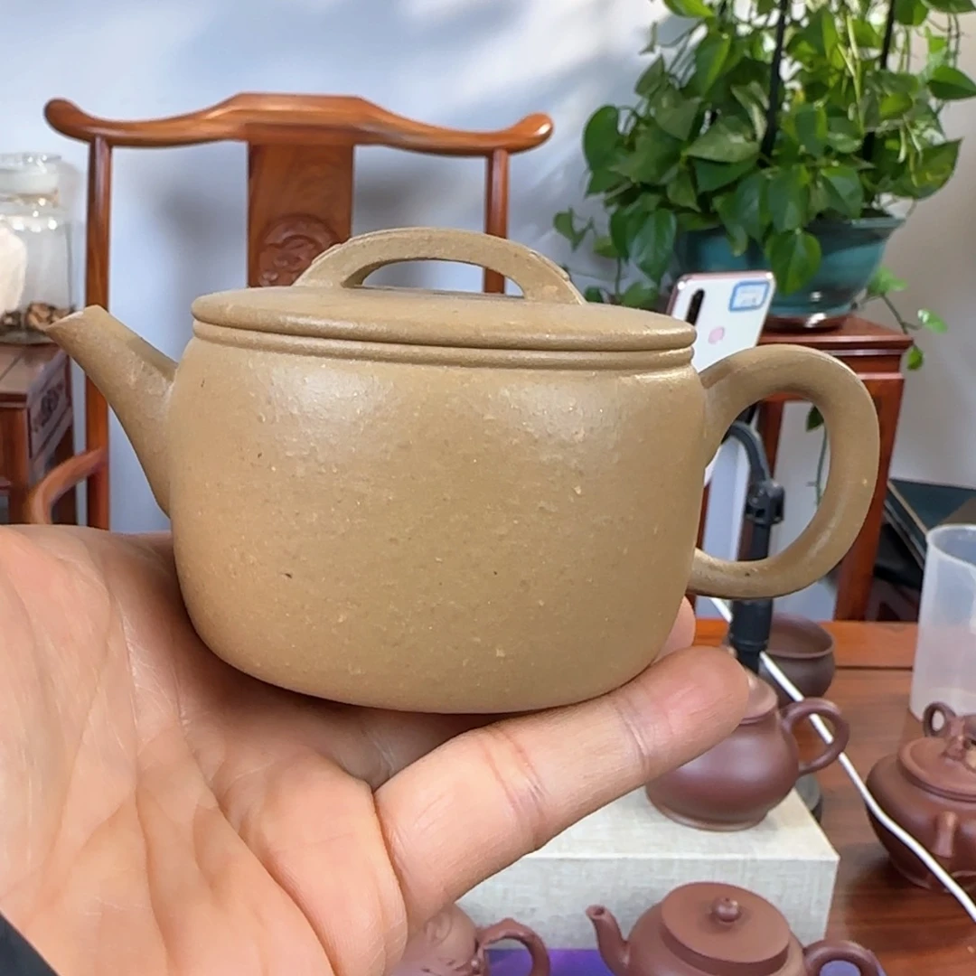 紫砂茶壶汉瓦梨皮
