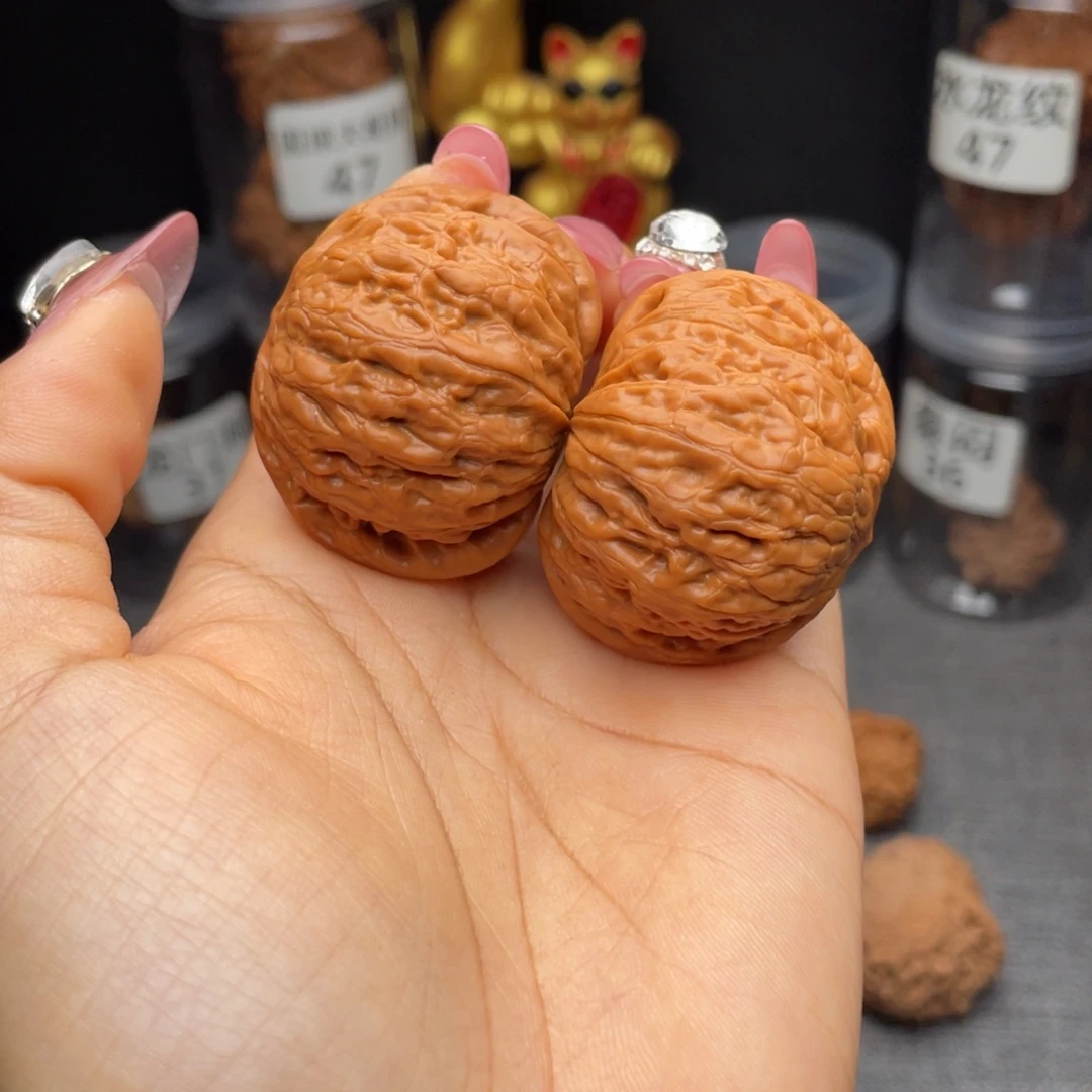 文玩核桃把件铁锤