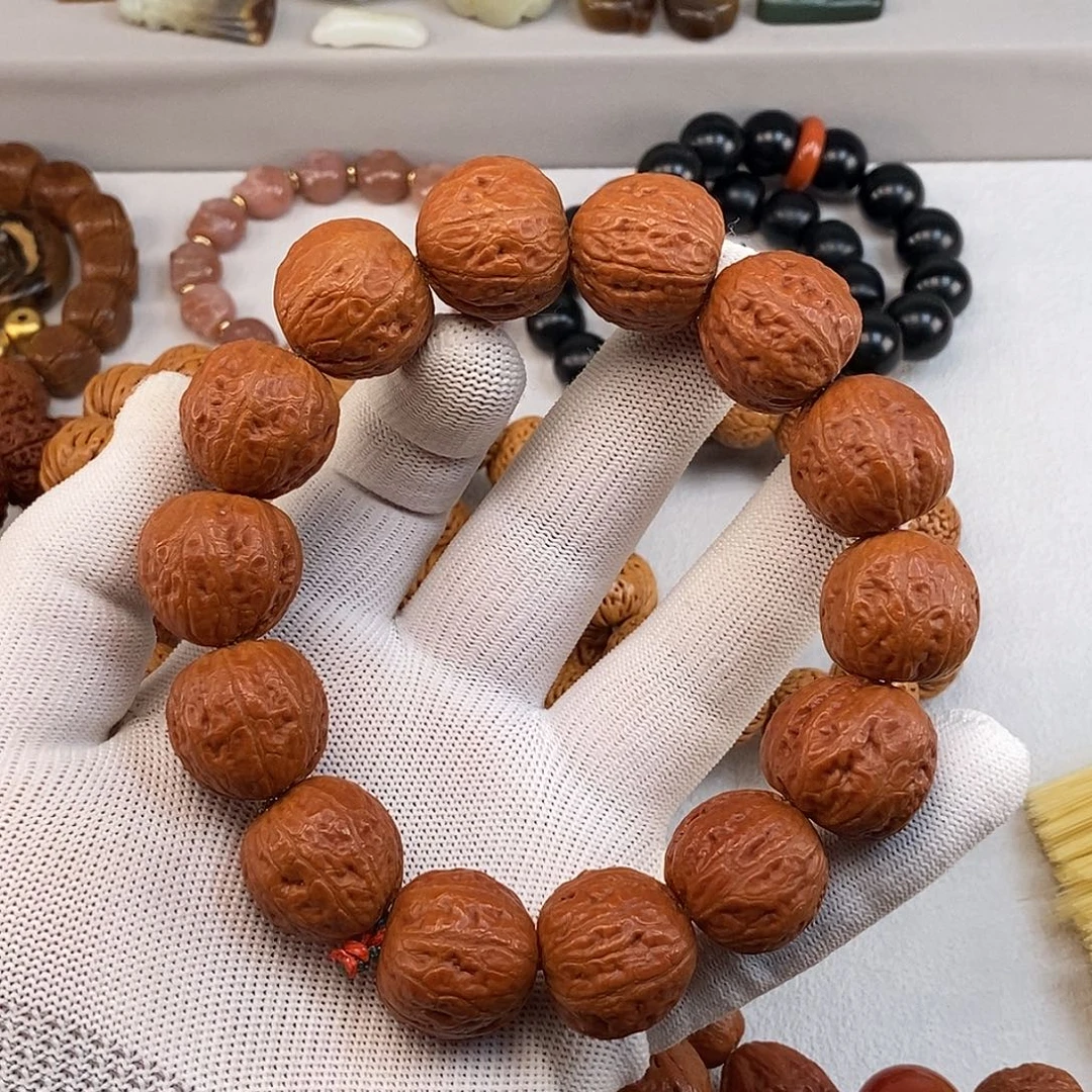 文玩核桃手串秋子小核桃手串22mm