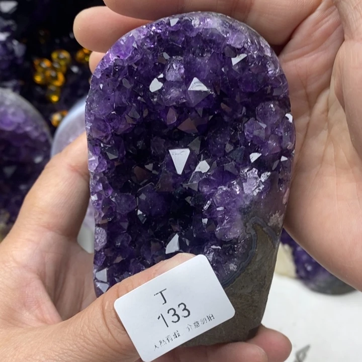 未镶嵌珠宝半成品紫晶
