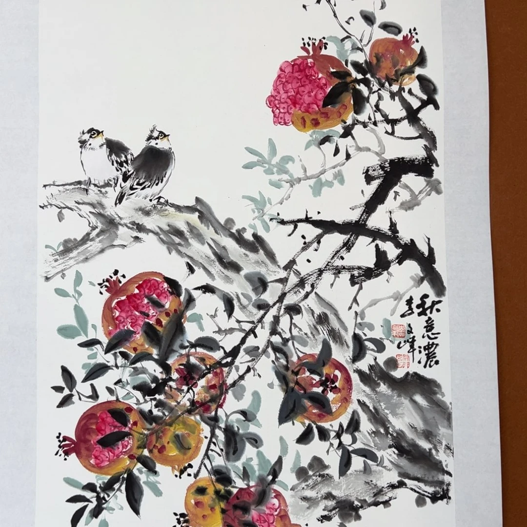 国画李文峰的作品