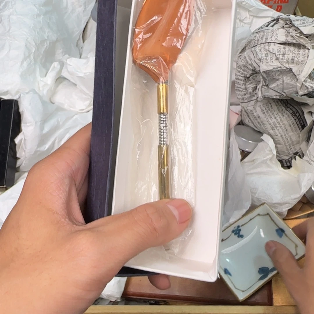 绿泥陶瓷孤品单件车里拍