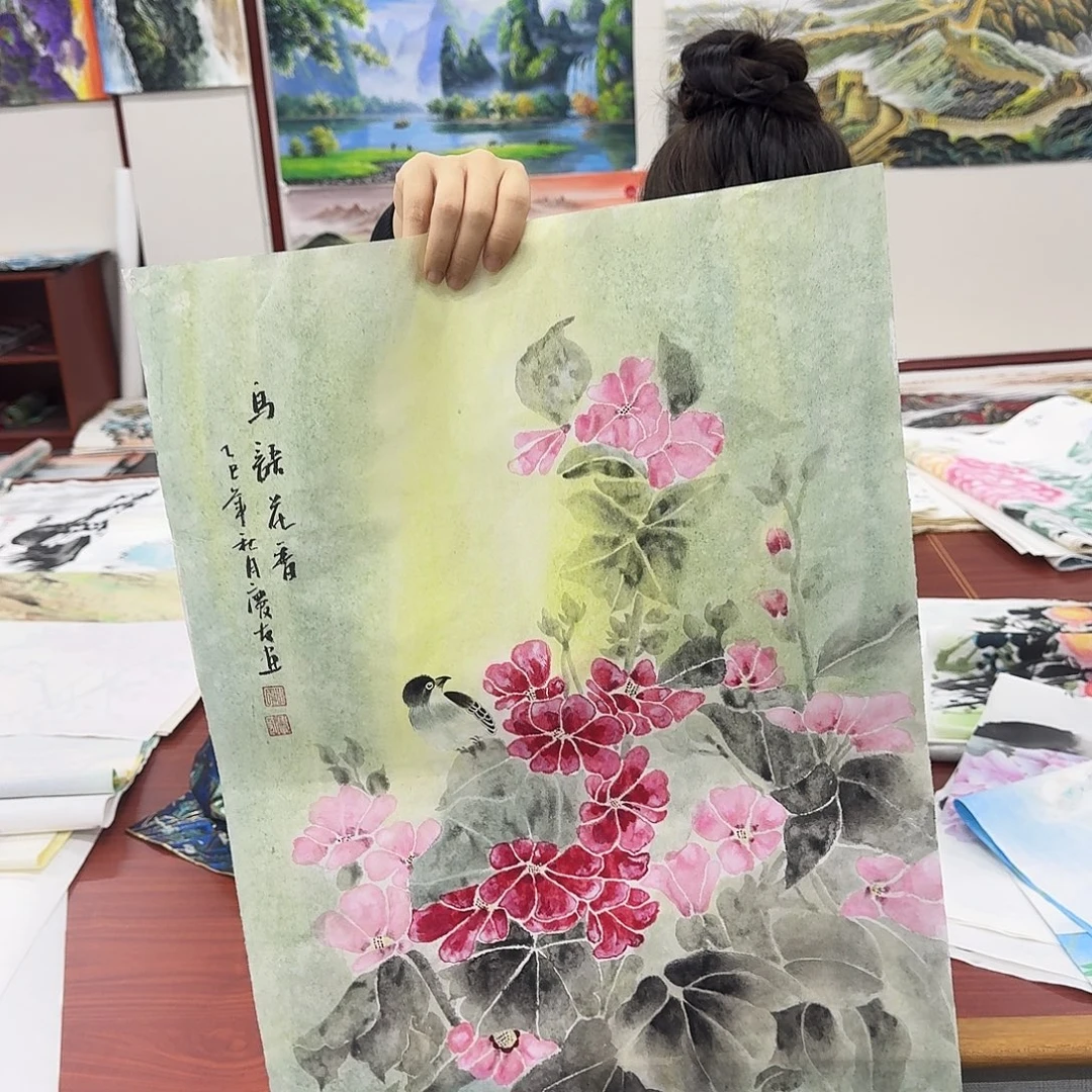 国画国画精品纯手绘