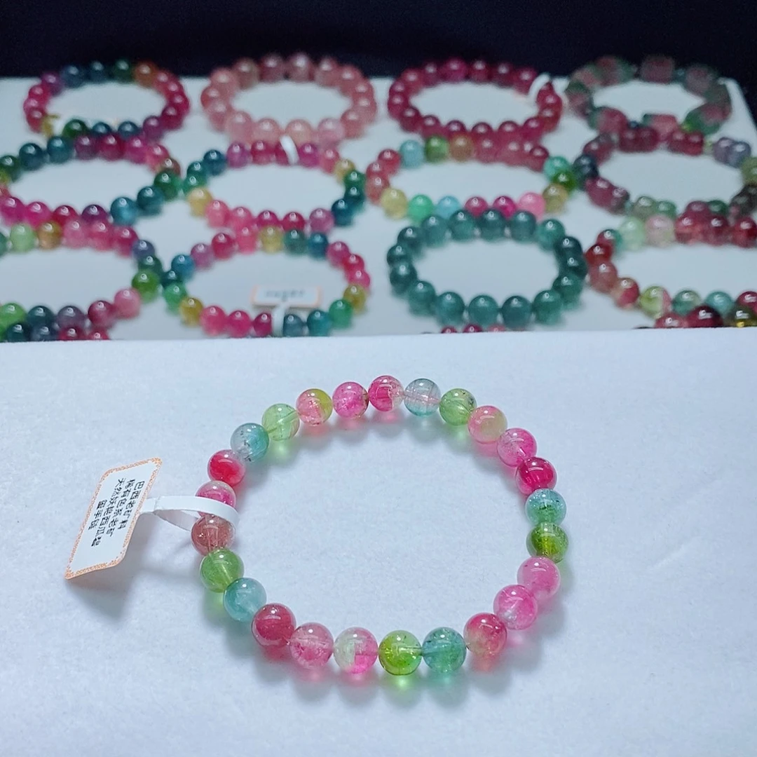 手链未镶嵌碧玺7.6mm左右