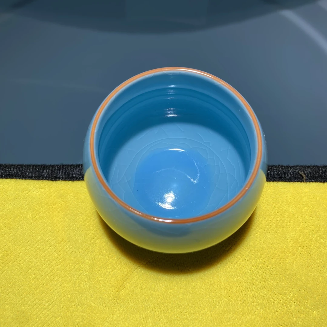 【闪购商品】蓝龙蛋 主人杯茶杯茶盏