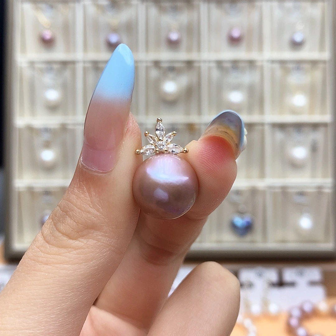 淡水珍珠合金颈饰