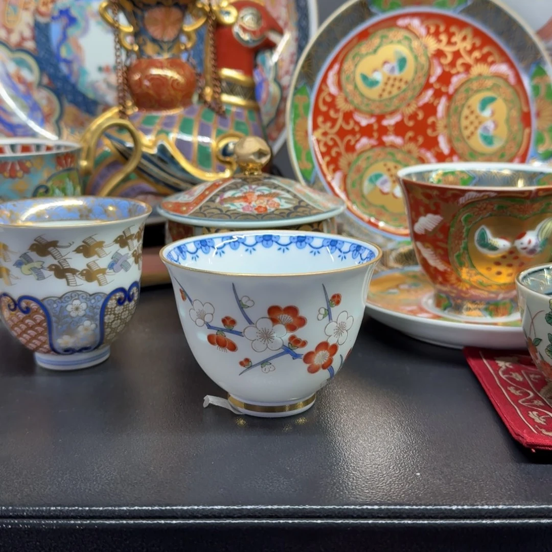 瓷片恭喜发财万事如意