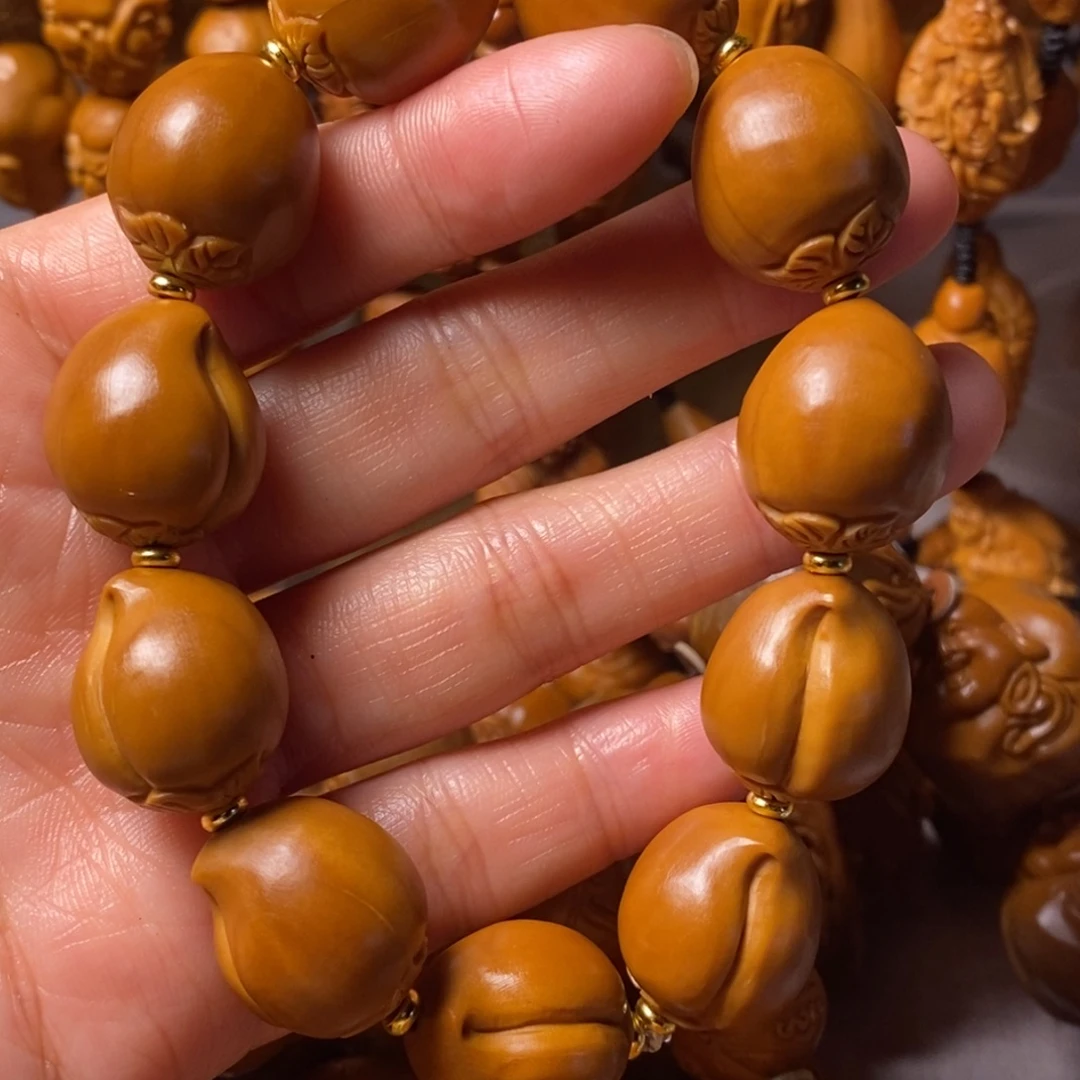 手串/手链橄榄核寿桃