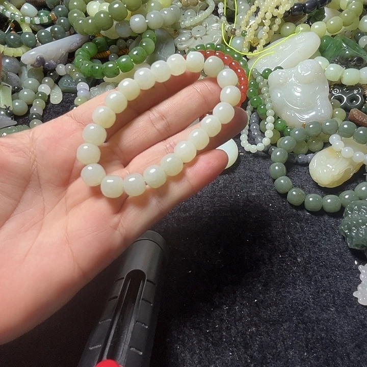 未镶嵌手串和田玉10