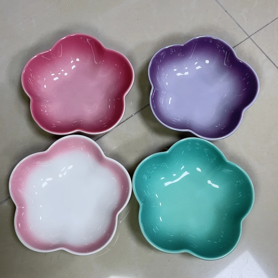 瓷片微瑕陶瓷餐具家用 两个精品