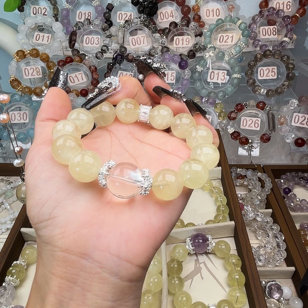 银S925镶嵌手链水晶