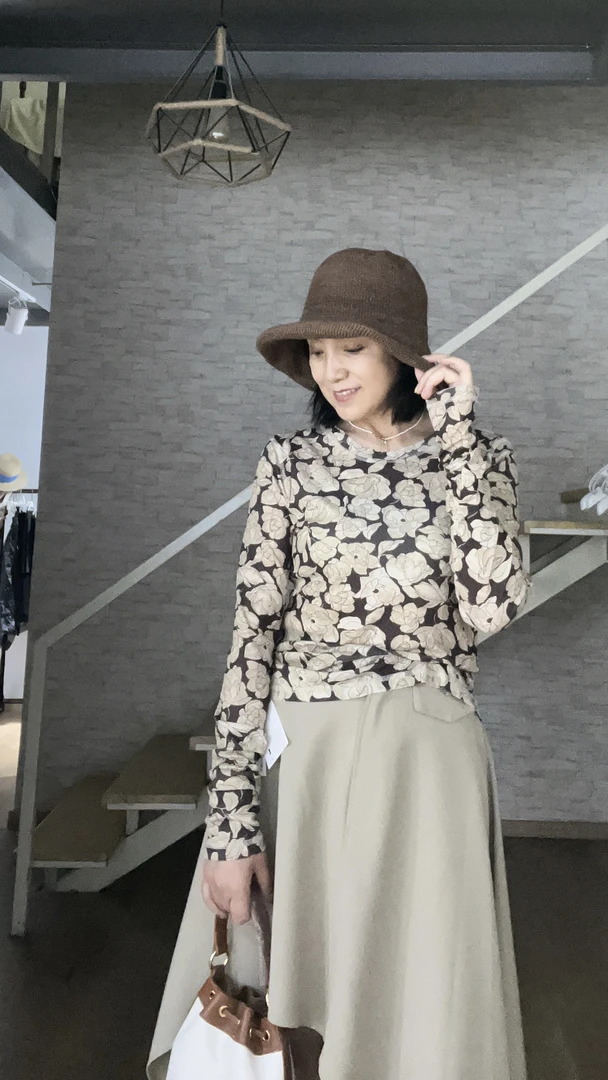 咖色同色系穿搭套装