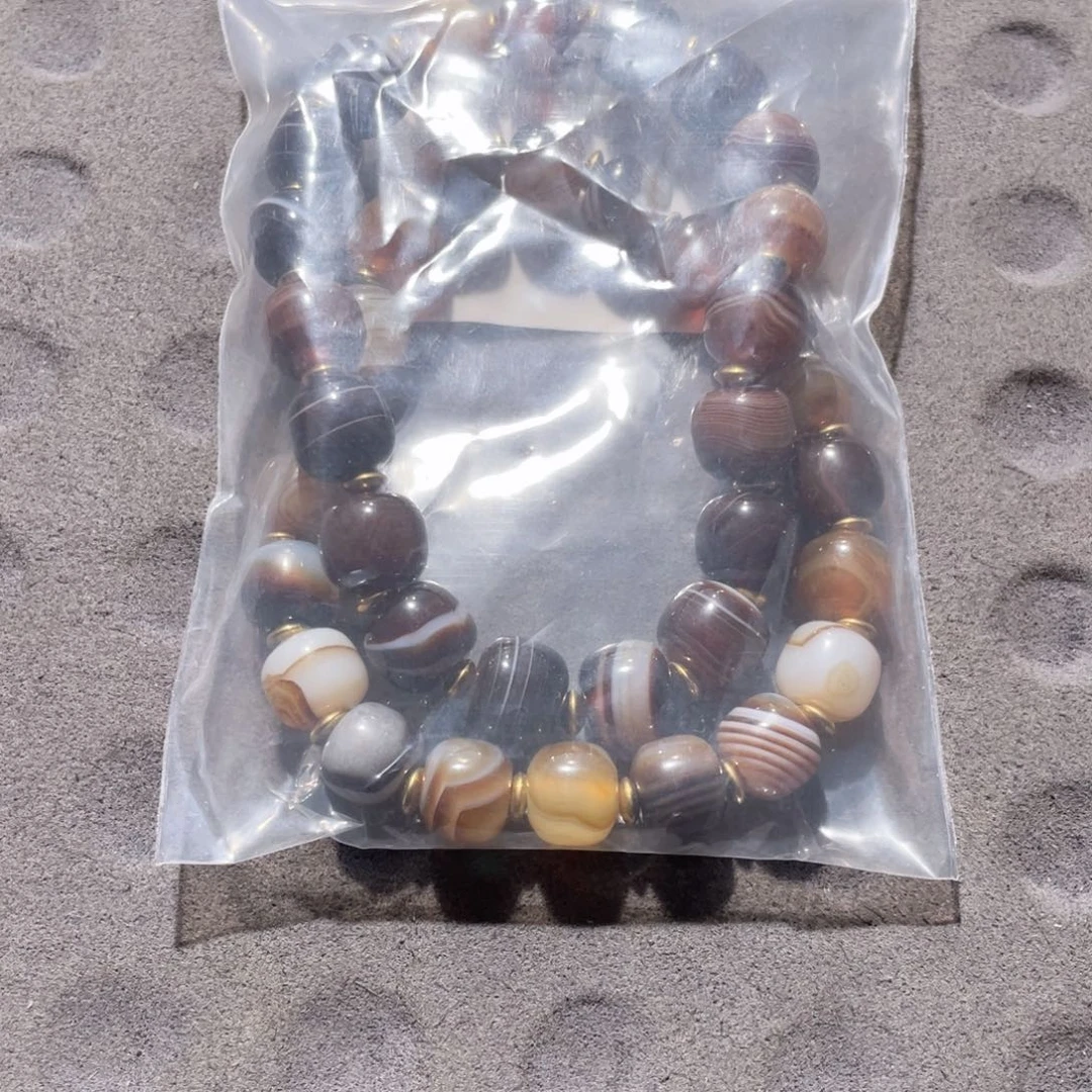 未镶嵌玛瑙/玉髓珠宝半成品