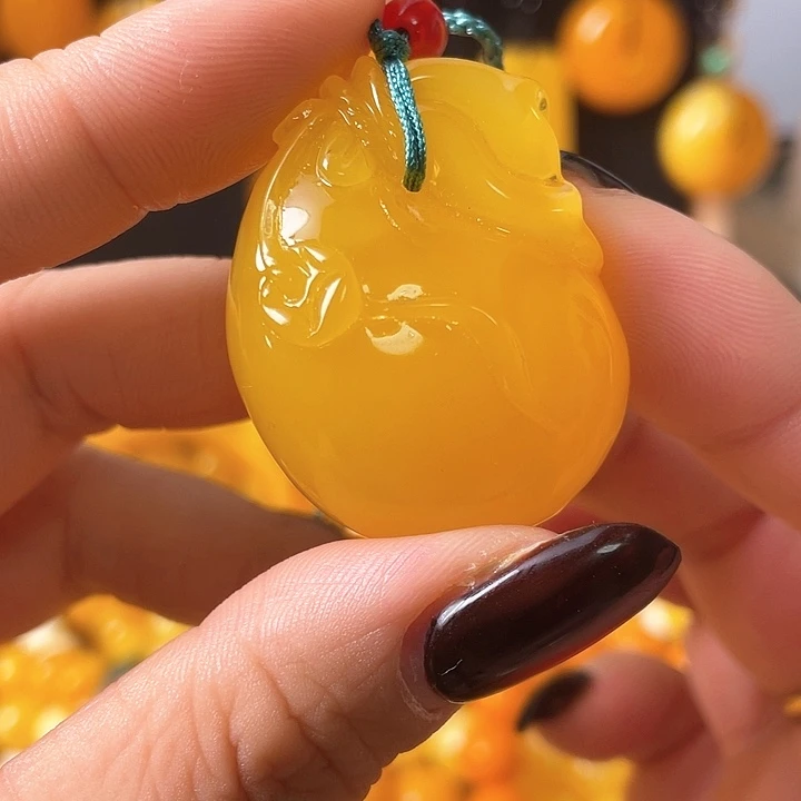 树脂波罗的海鸡油钱袋子