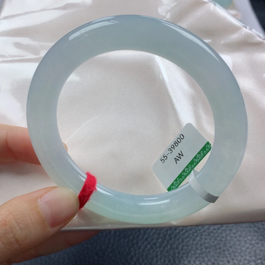 未镶嵌手镯翡翠缅甸天然翡翠A货55.7圆