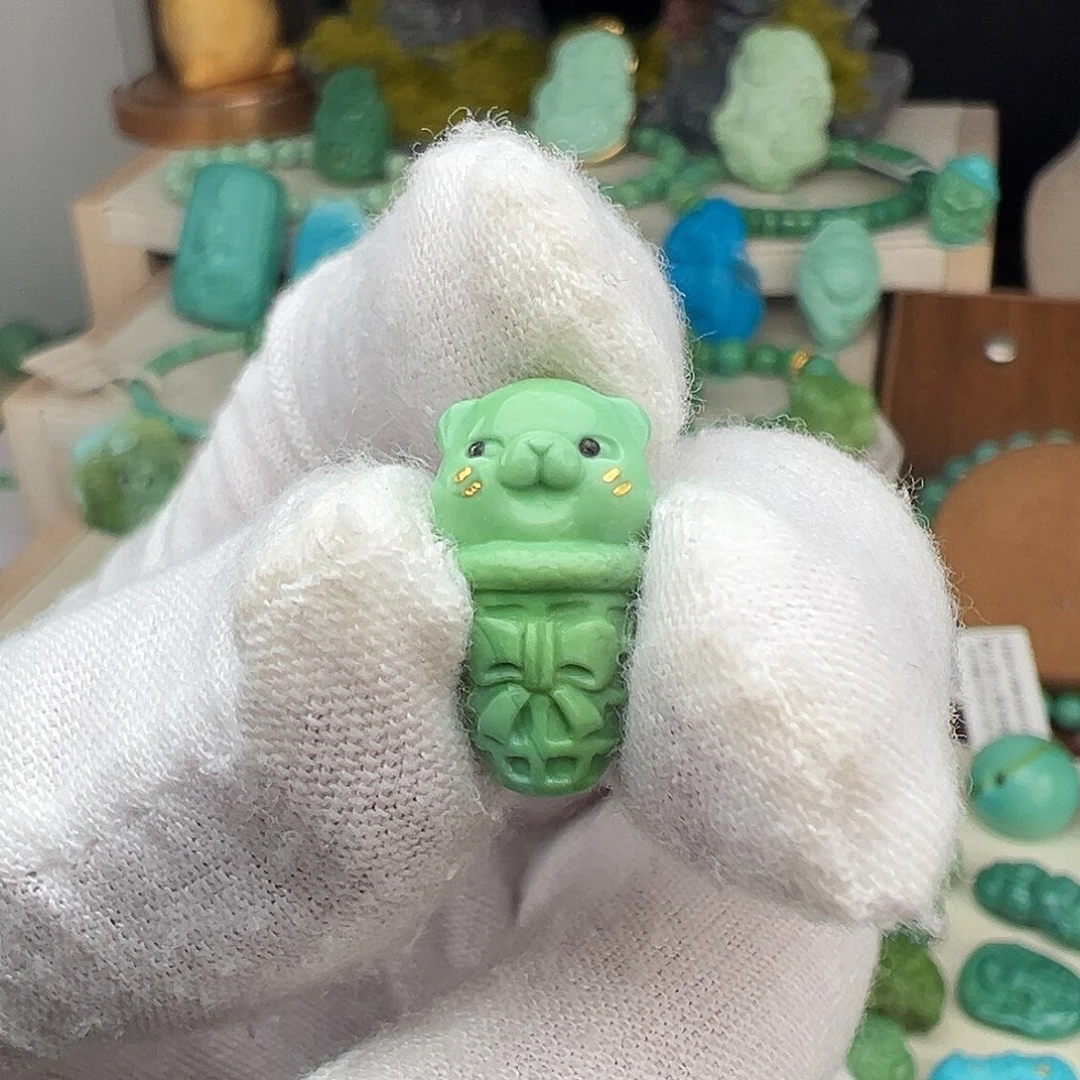 绿松石未镶嵌主播夏