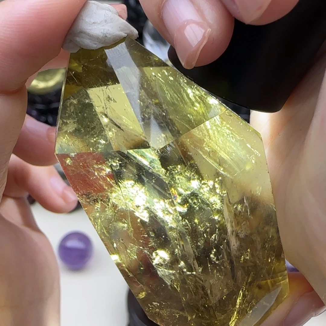 水晶未镶嵌摆件b987