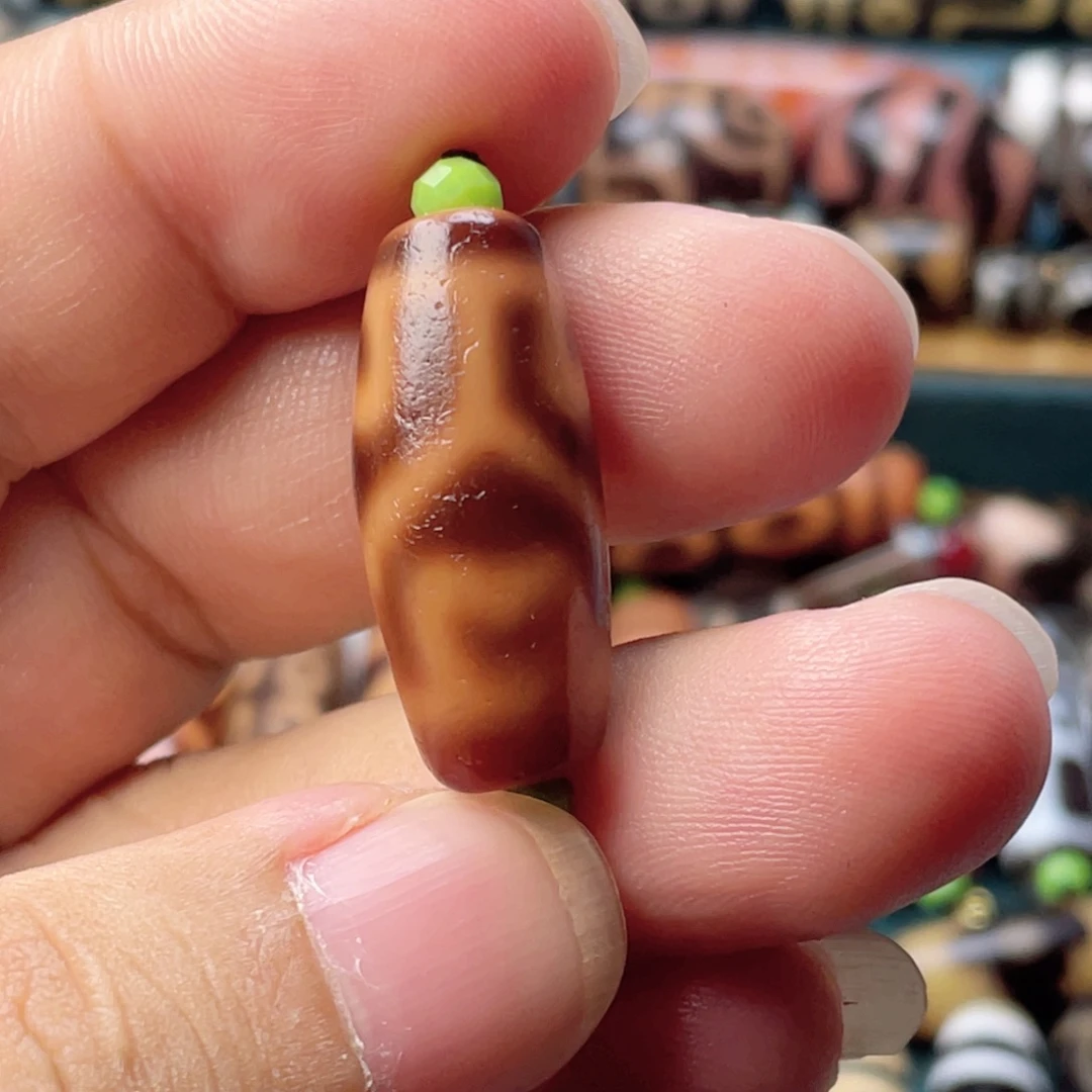 玛瑙/玉髓锁骨未镶嵌小卢龟甲莲心