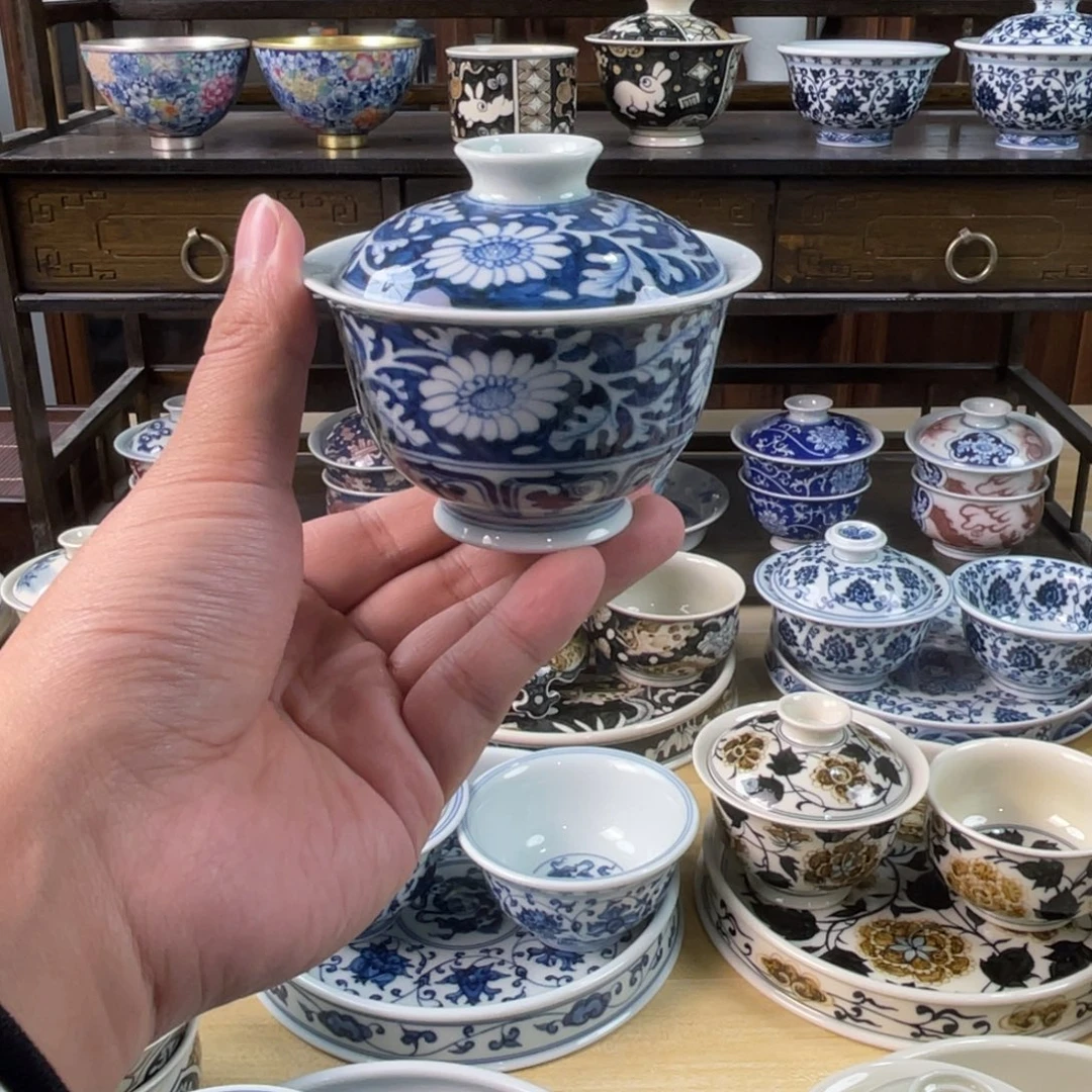 景德镇手工手绘茶具