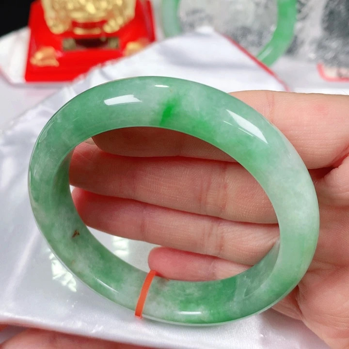 未镶嵌手镯翡翠  编号0226 正圈57
