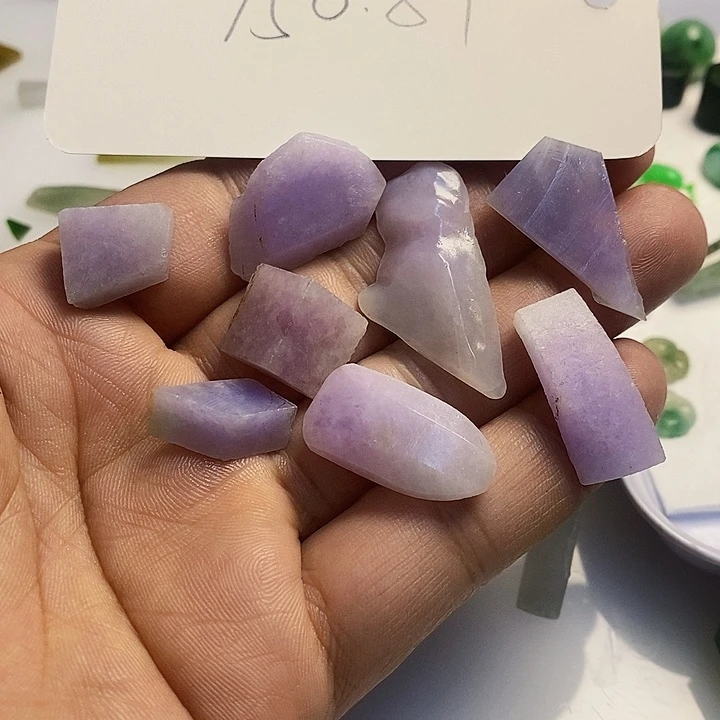 翡翠散珠天然翡翠A货挂件