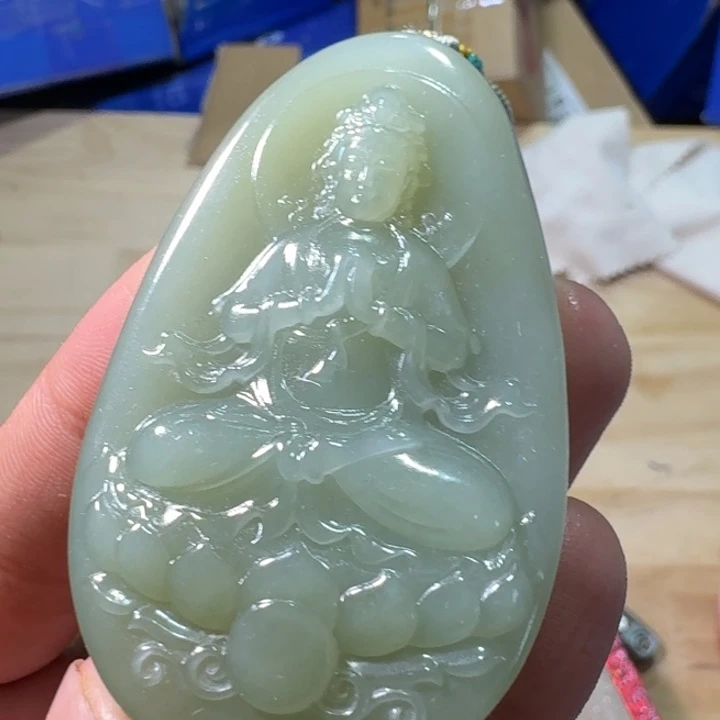 和田玉（糖玉）未镶嵌挂件