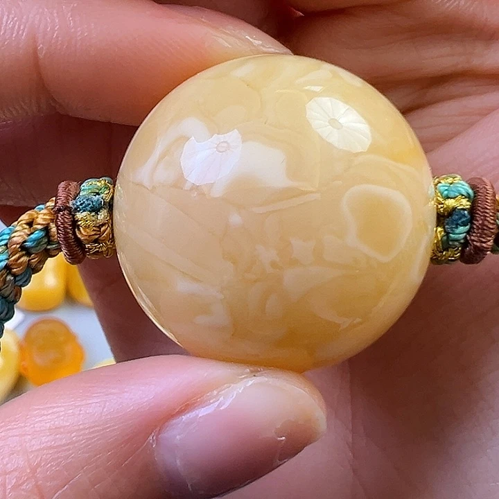蜜蜡颈饰未镶嵌蜜蜡
