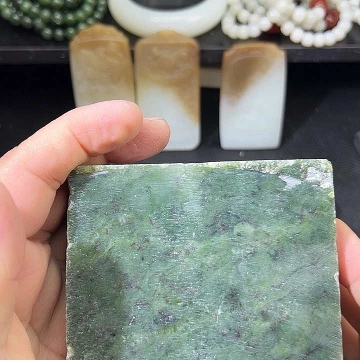 和田玉（糖玉）未镶嵌车挂