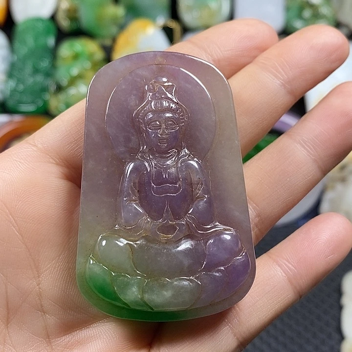 紫金钵盂菩提吊坠