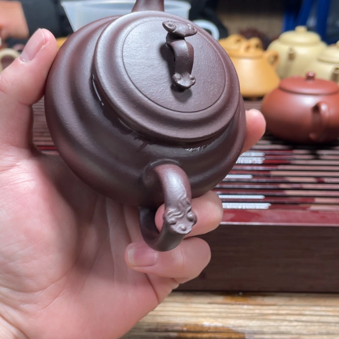 茶杯紫砂宜兴原矿140cc