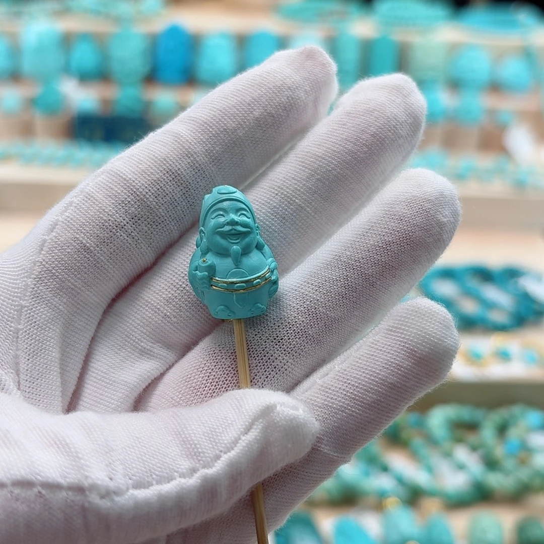 绿松石未镶嵌珠宝奇石