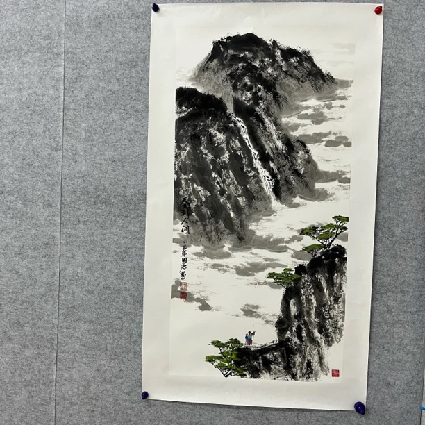 高老师纯手绘100.50《春到人间》