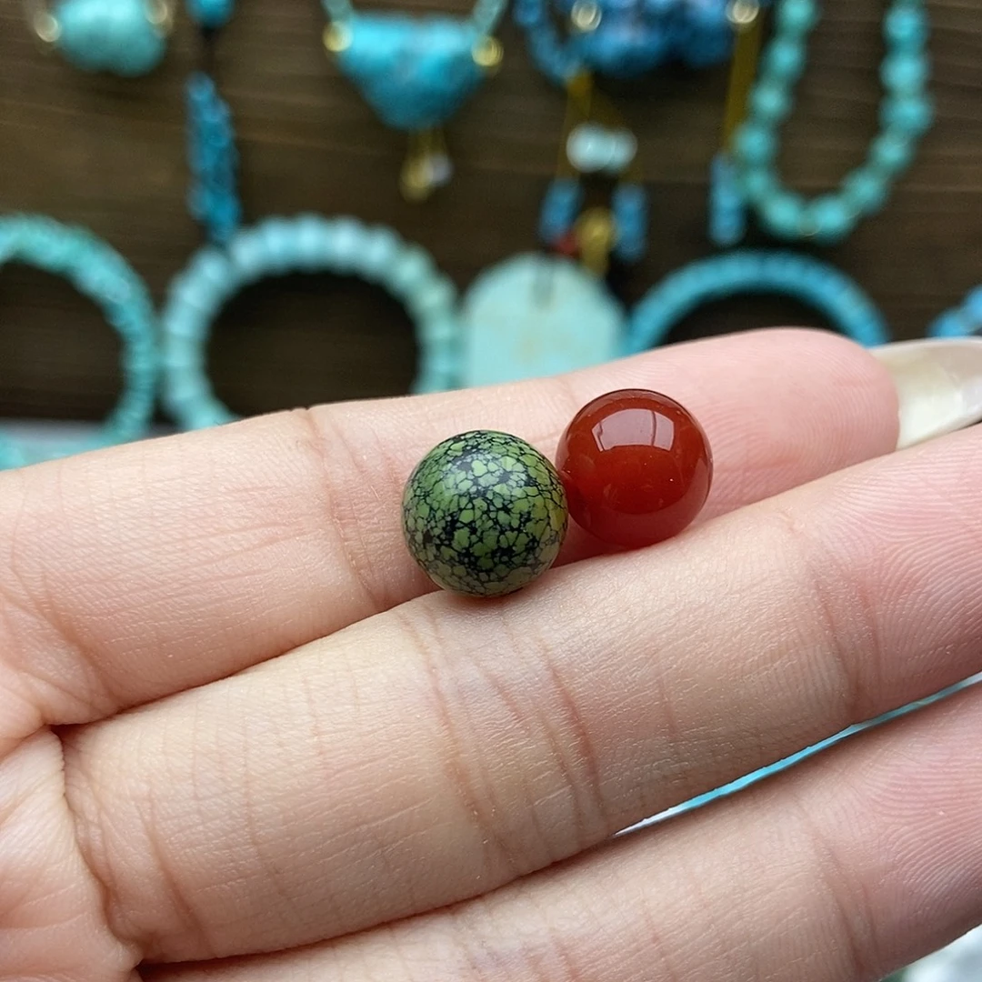 南红玛瑙未镶嵌10.3圆珠