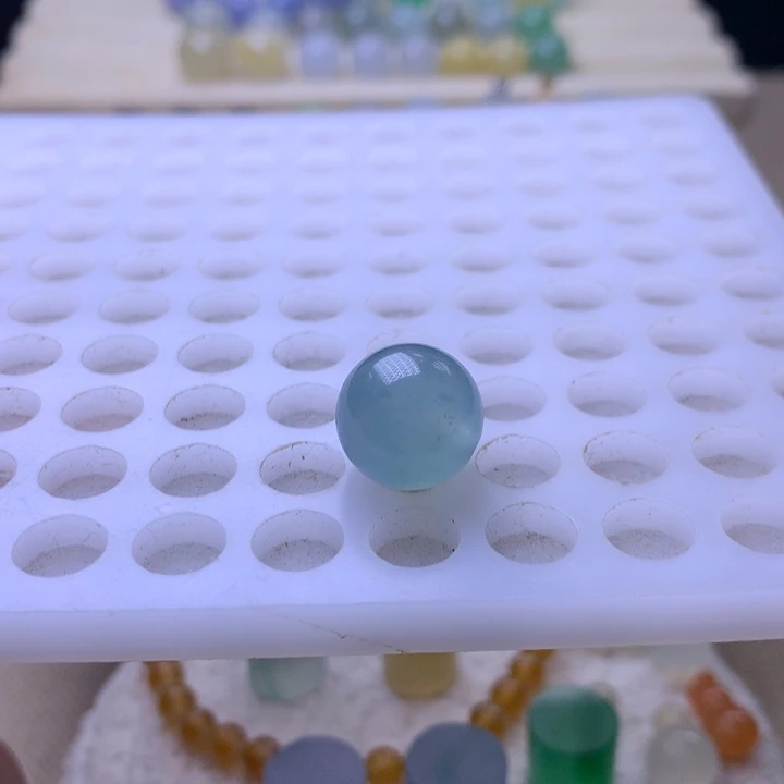未镶嵌手链翡翠卡13.3翡翠圆珠