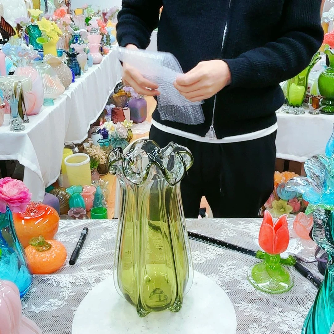 琉璃花瓶花器艺术品