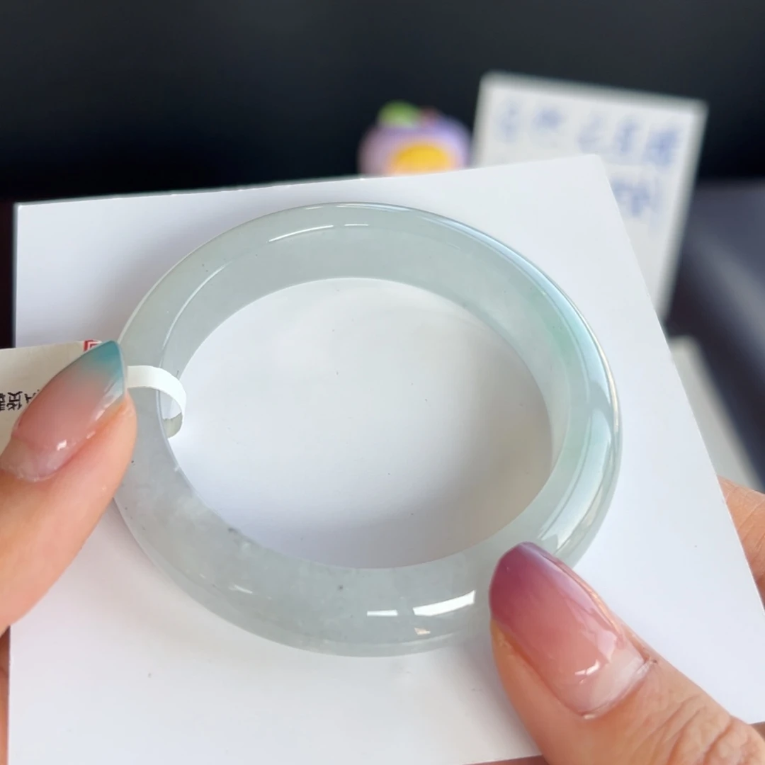 翡翠未镶嵌手镯3号 50.4