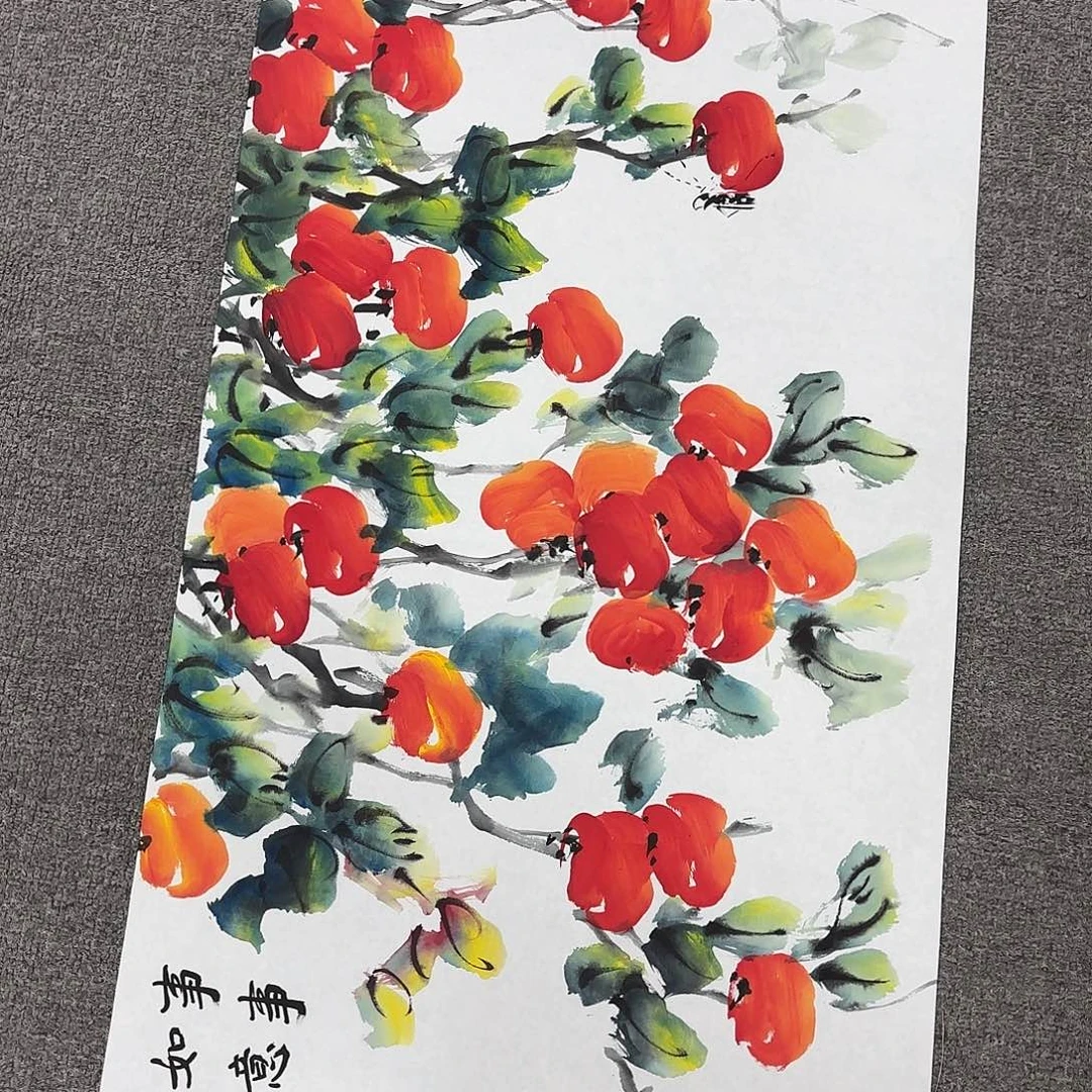 国画国画作品多次入选国内外