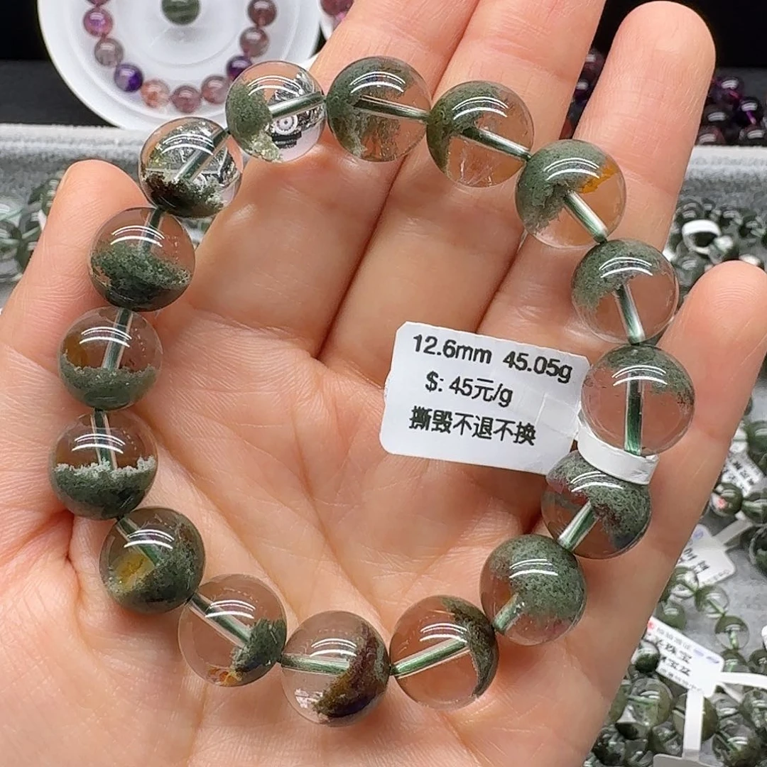 水晶手链未镶嵌天然水晶