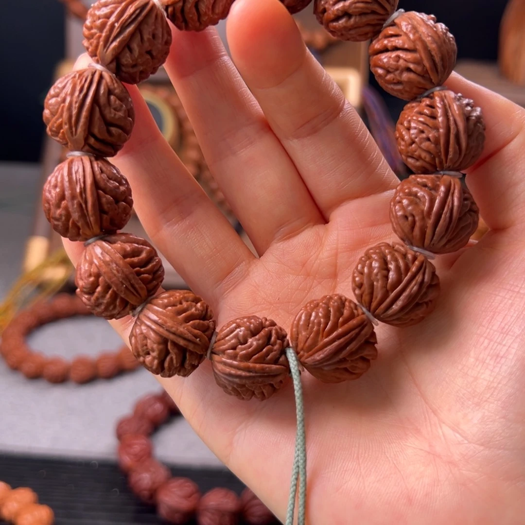 桃核吊坠19刺龙元宝