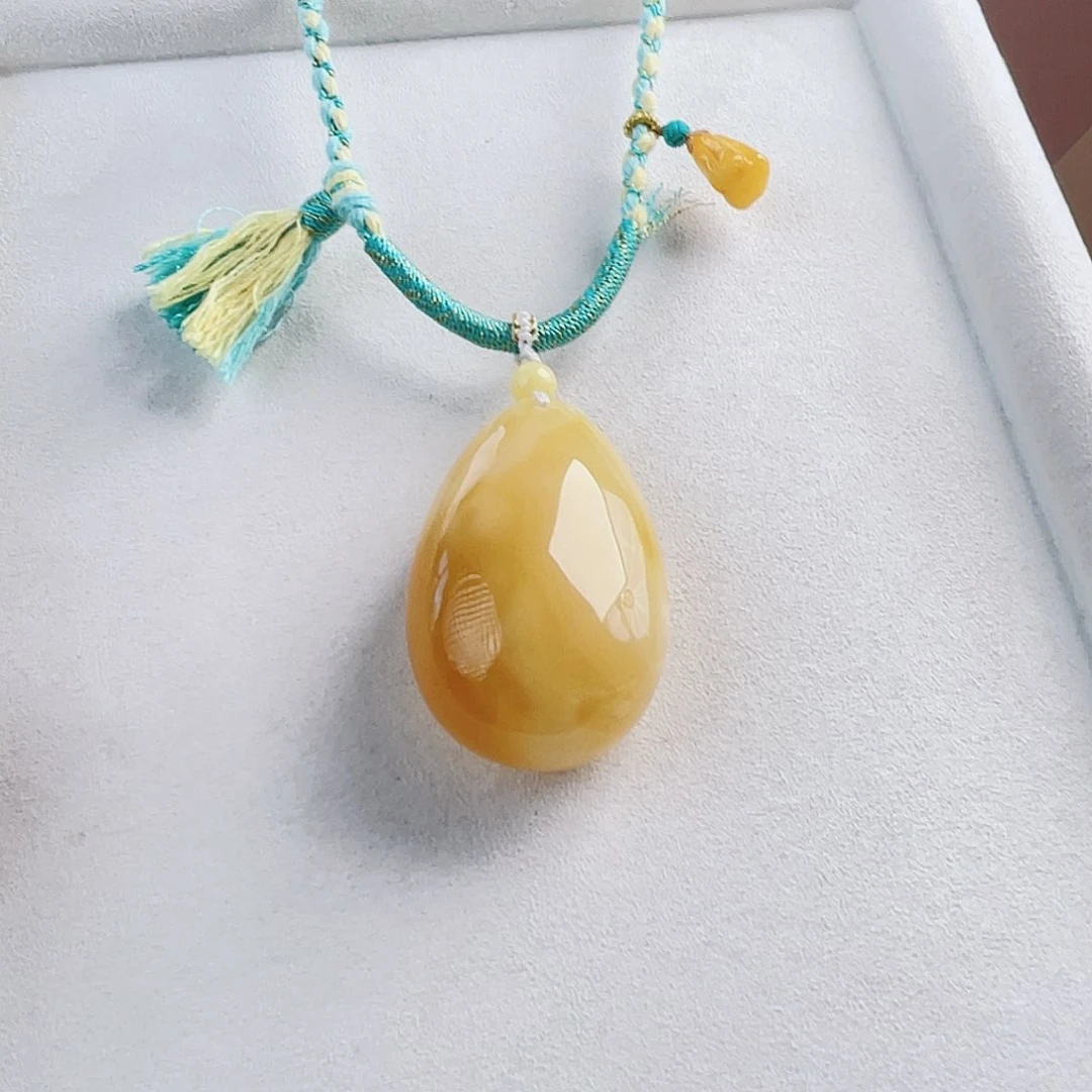 未镶嵌颈饰蜜蜡蜜蜡