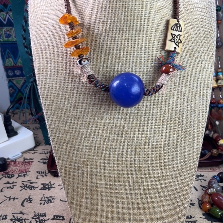 玛瑙/玉髓未镶嵌颈饰