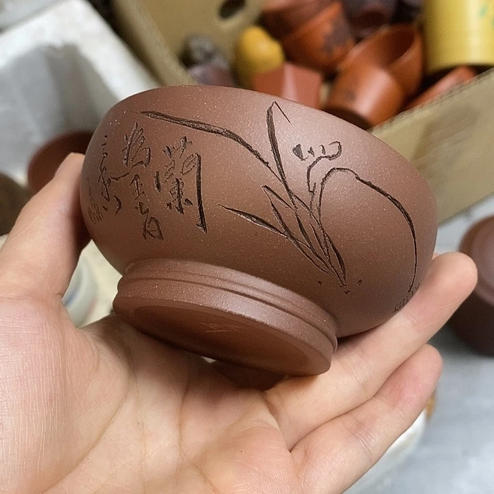 茶杯紫砂放漏111111111