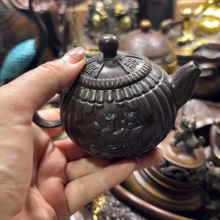 铜器摆件收收藏藏